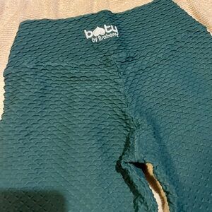 Croco skin seamless leggings (emerald) booty by Brabants